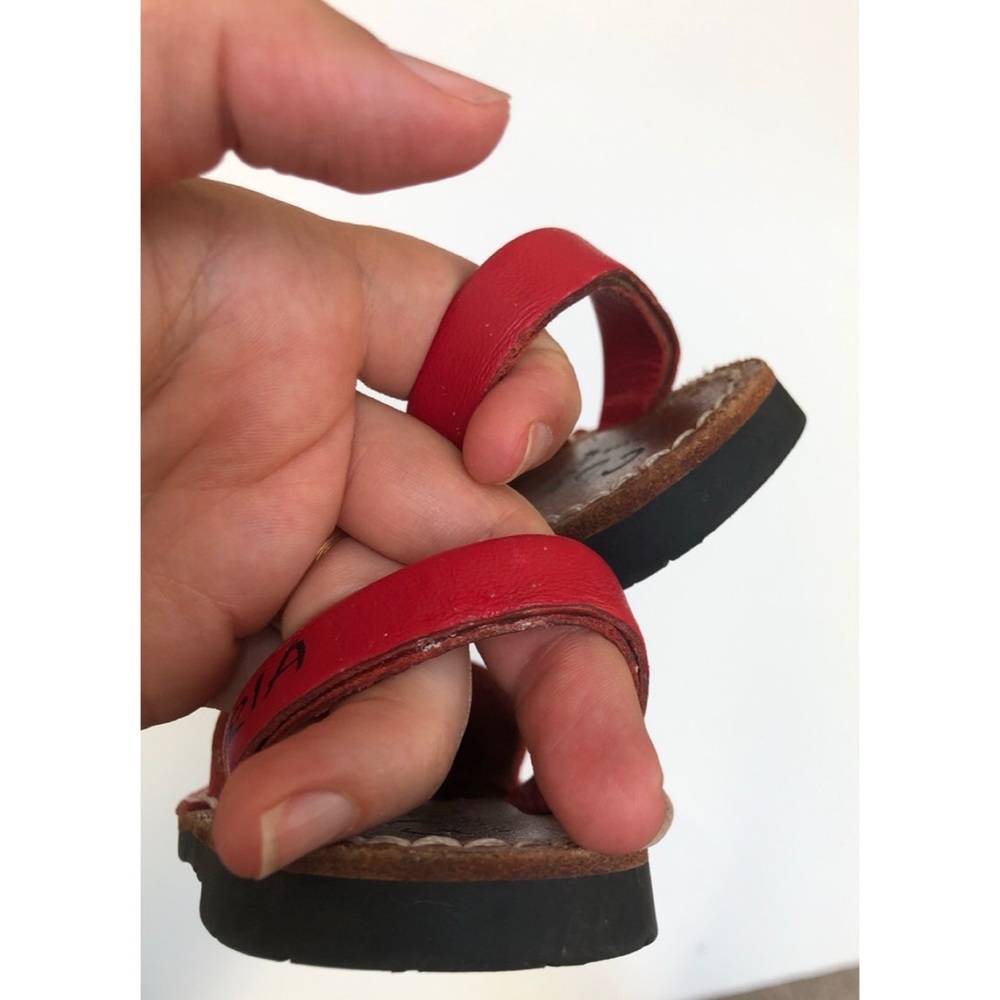 Red Ria Menorca Abarca Sandals - Picture 6 of 8